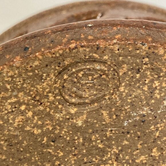 Ceramic Lantern Pottery Art Tea Light Luminary Candle Holder 2.75 in tall x 4.5 - Picture 9 of 14